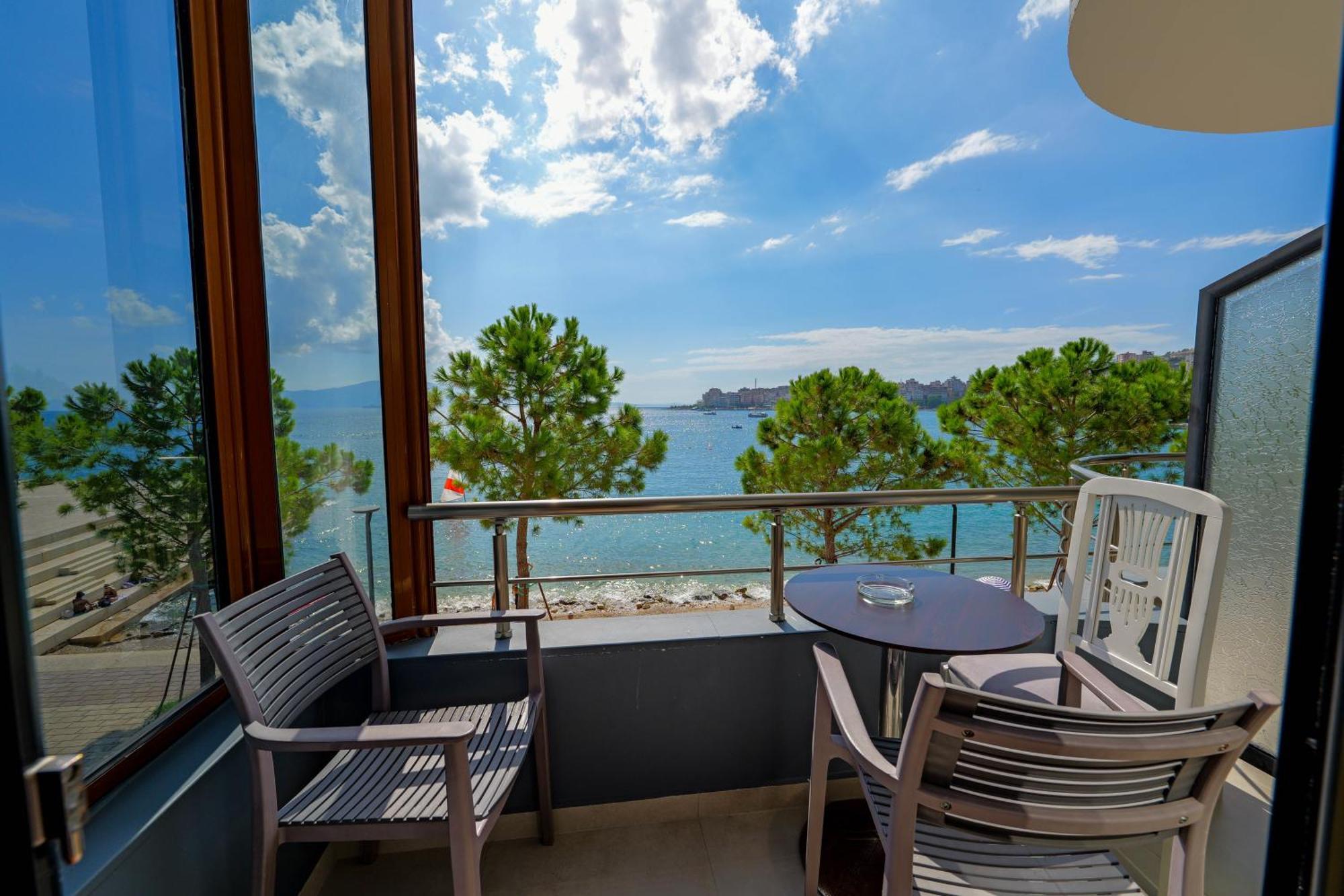 Hotel Summer Sarande Bagian luar foto