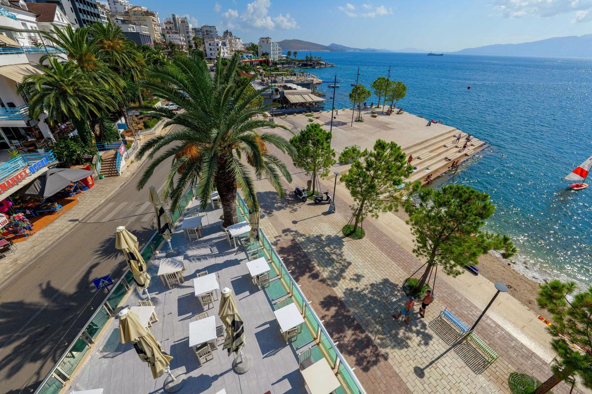 Hotel Summer Sarande Bagian luar foto