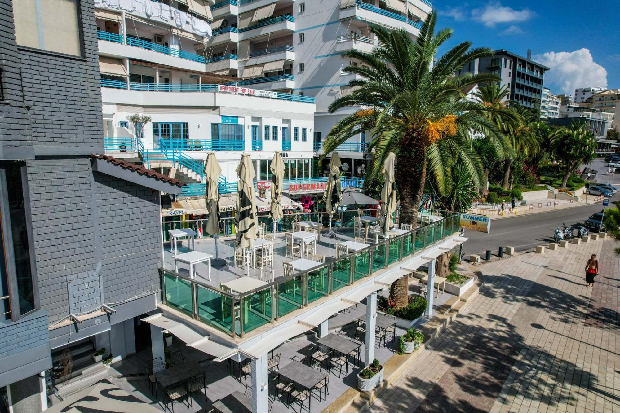 Hotel Summer Sarande Bagian luar foto