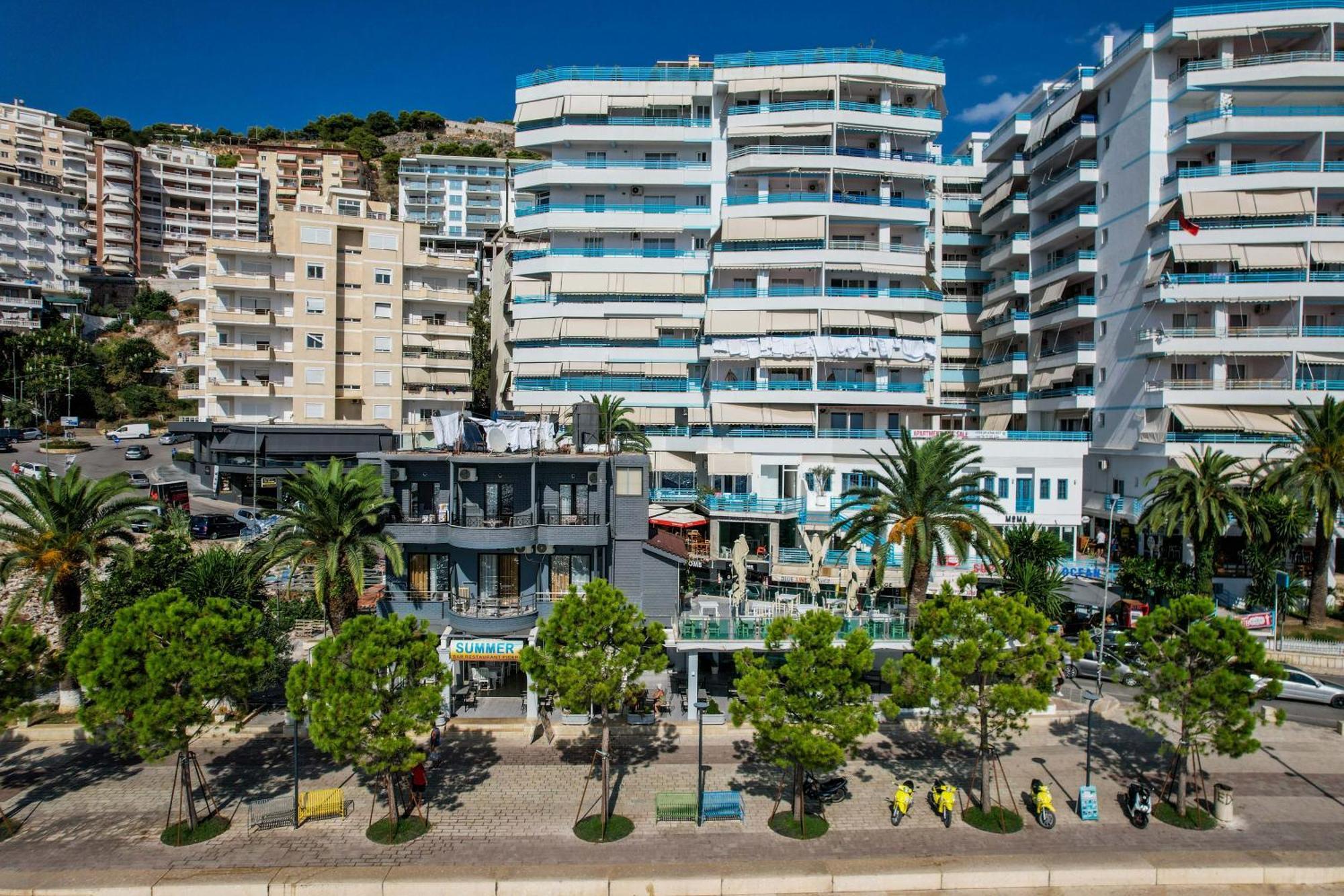 Hotel Summer Sarande Bagian luar foto