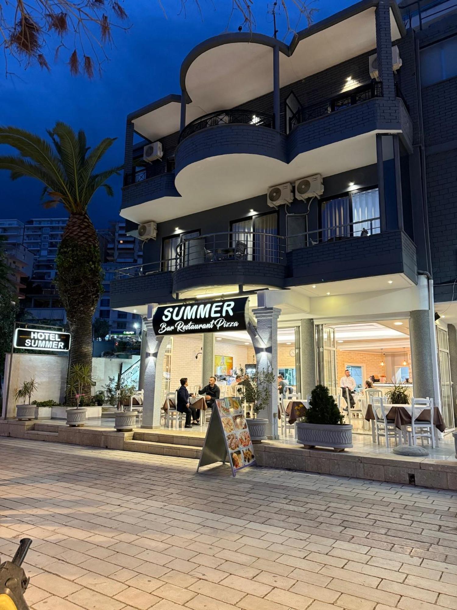 Hotel Summer Sarande Bagian luar foto